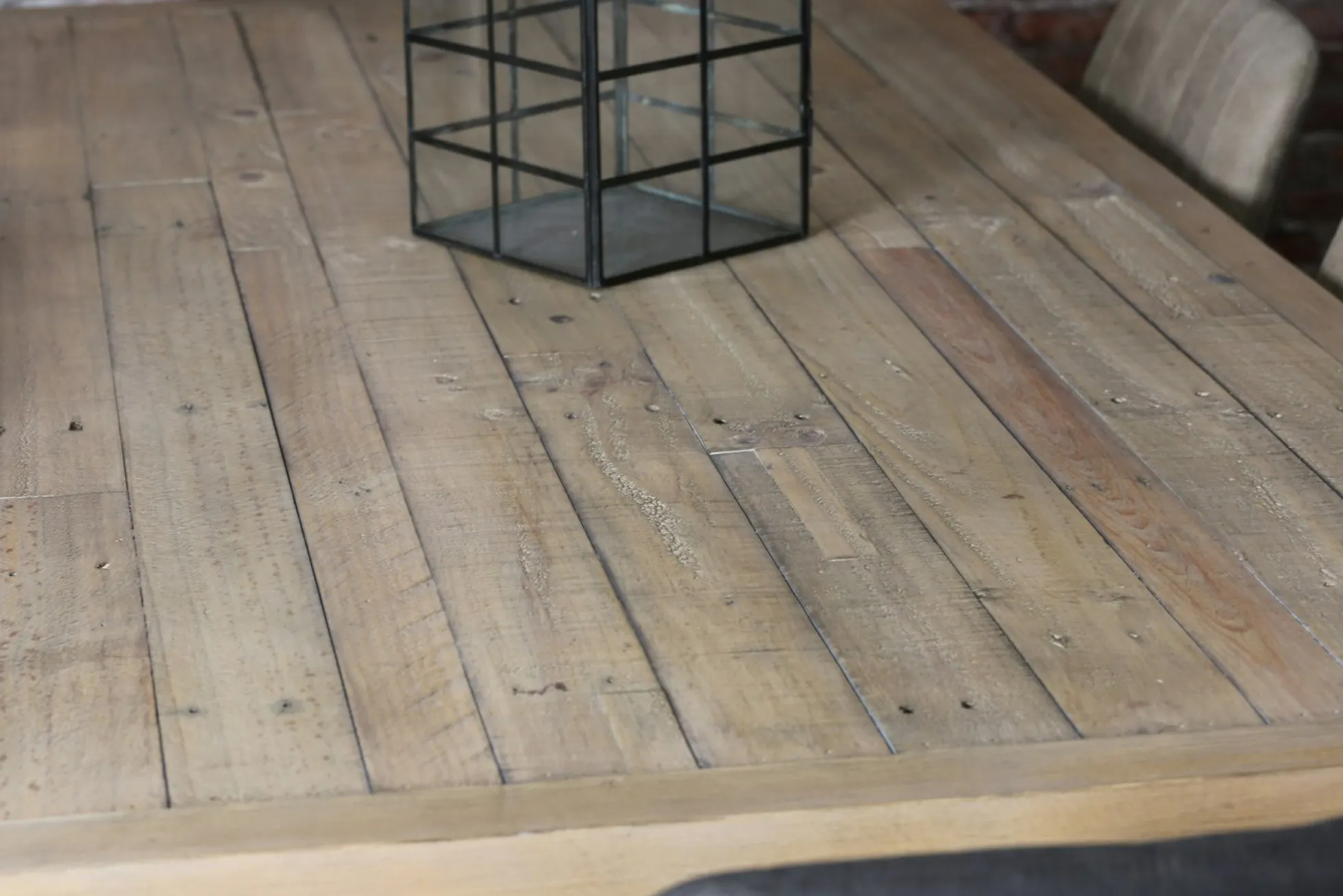 Table de salle à manger en bois recyclé 180 cm AUCKLAND