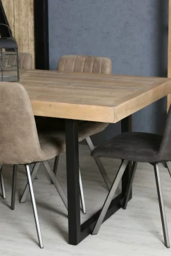 Table de salle à manger en bois recyclé 180 cm AUCKLAND