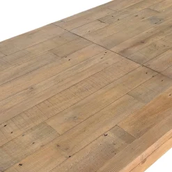 Table de salle à manger extensible en bois recyclé 140-180 cm AUCKLAND