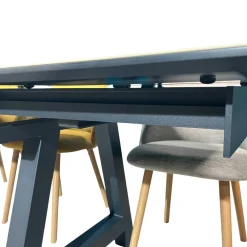 Table en céramique extensible effet bois 160-270 cm LOMBARDIE