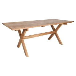Table en teck 200 cm pour terrasse ou jardin TANETE