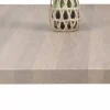 Table extensible bois de chêne grisé pieds en U 220 cm PALERME