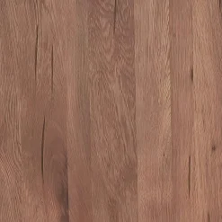 Table extensible chêne brun bords naturels pied noir fin 240 cm PALERME