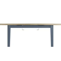Table extensible en bois finition bleu profond 180-230 cm HOVE