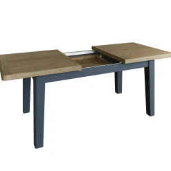 Table extensible en bois finition bleu profond 180-230 cm HOVE