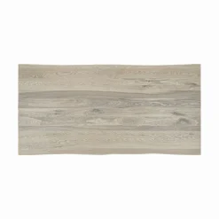Table extensible en chêne blanc bords naturels 240 cm ETNA