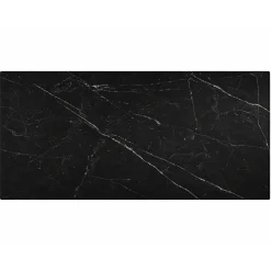 Table extensible en céramique marbrée noire 160-240 cm ORIS