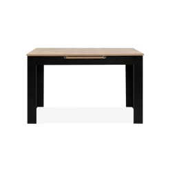 Table extensible moderne style loft 125-165 cm ALVA