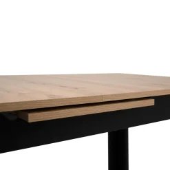 Table extensible moderne style loft 160-200 cm ALVA