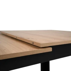 Table extensible moderne style loft 160-200 cm ALVA
