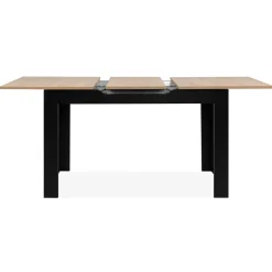 Table extensible moderne style loft 160-200 cm ALVA
