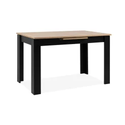 Table extensible moderne style loft 160-200 cm ALVA