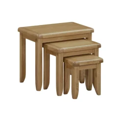 Table gigogne bois style campagne (lot de 3) VALMONT