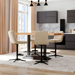 Table haute en chêne huilé 160 cm PALERME