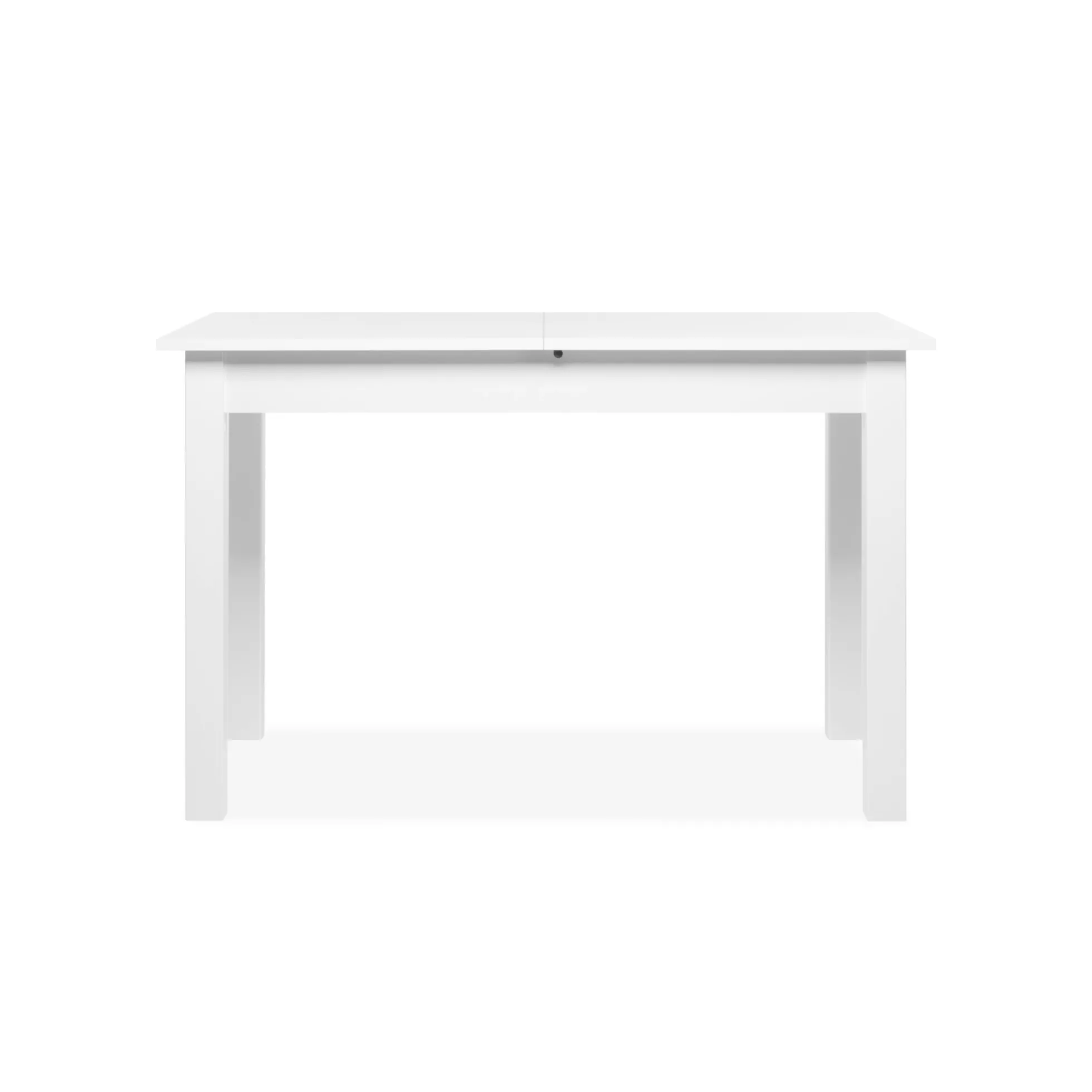Table à manger blanche extensible 140-180 cm ALVA
