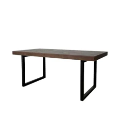 Table à manger bois brun recyclé 180 cm SAMOA