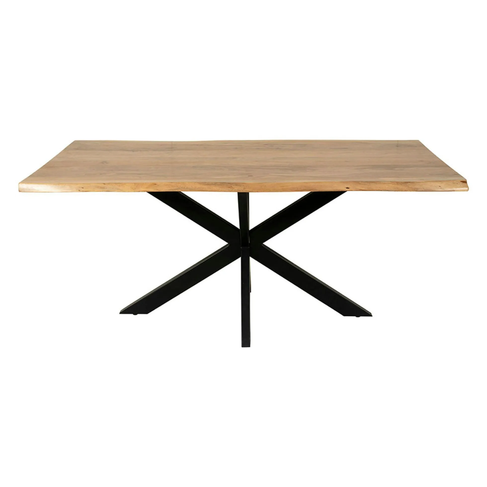 Table à manger bois d'acacia à bords naturels 240 cm ARBOR