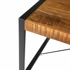 Table à manger bois métal à tendeurs 200 cm KARGO