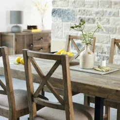 Table à manger bois recyclé 180 BRISBANE