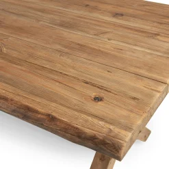 Table à manger 220 cm en bois recyclé DENVER