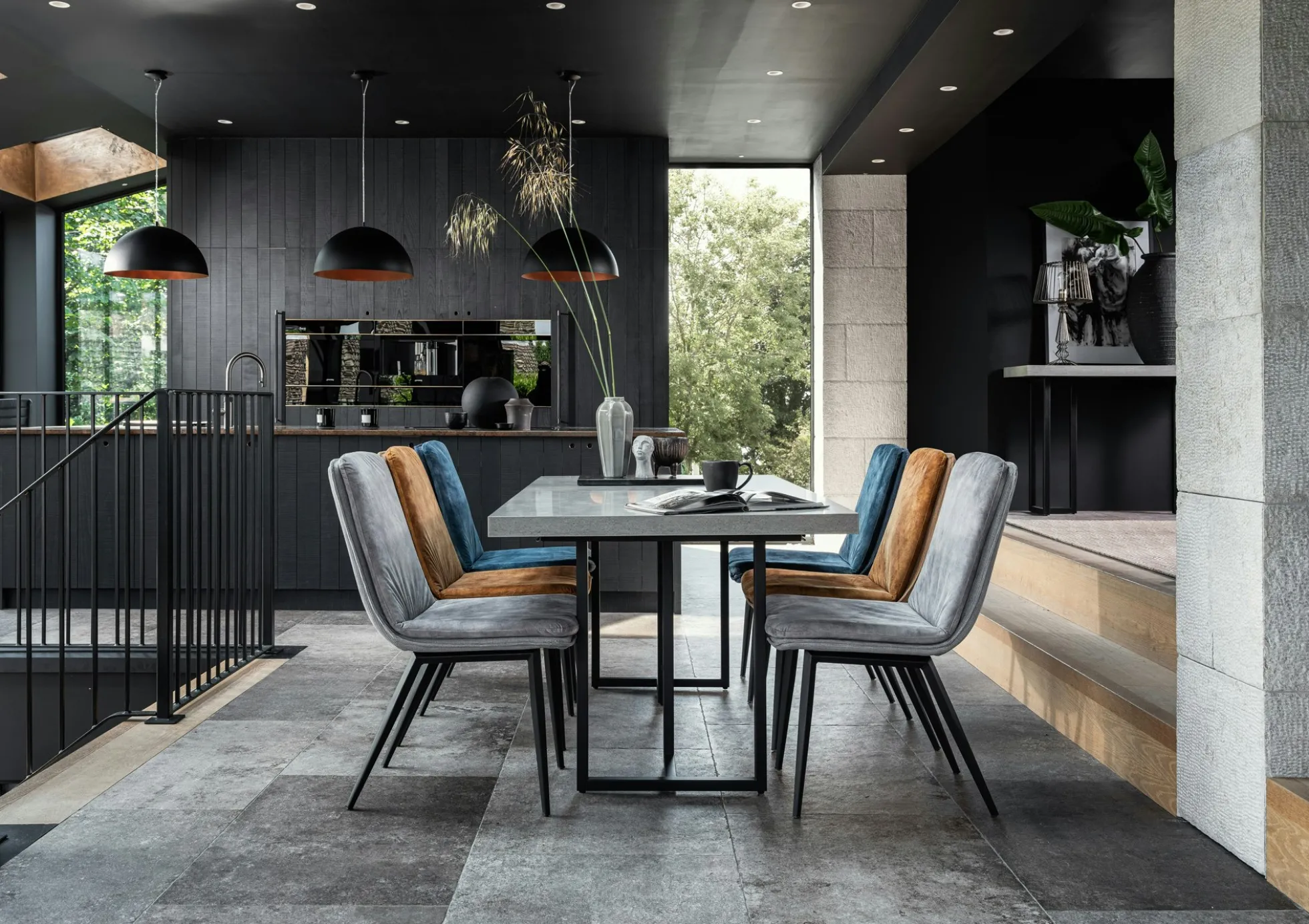 Table à manger design 200 cm KINGSTON