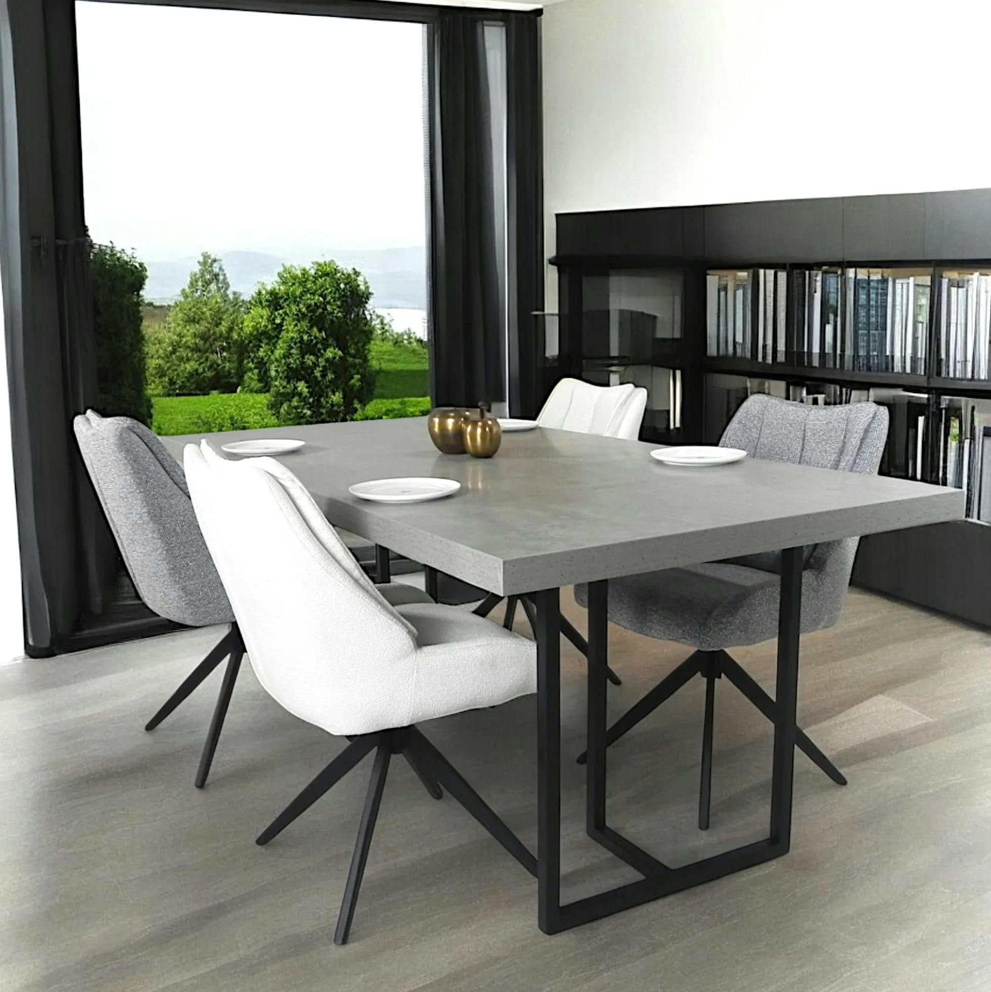 Table à manger design 200 cm KINGSTON
