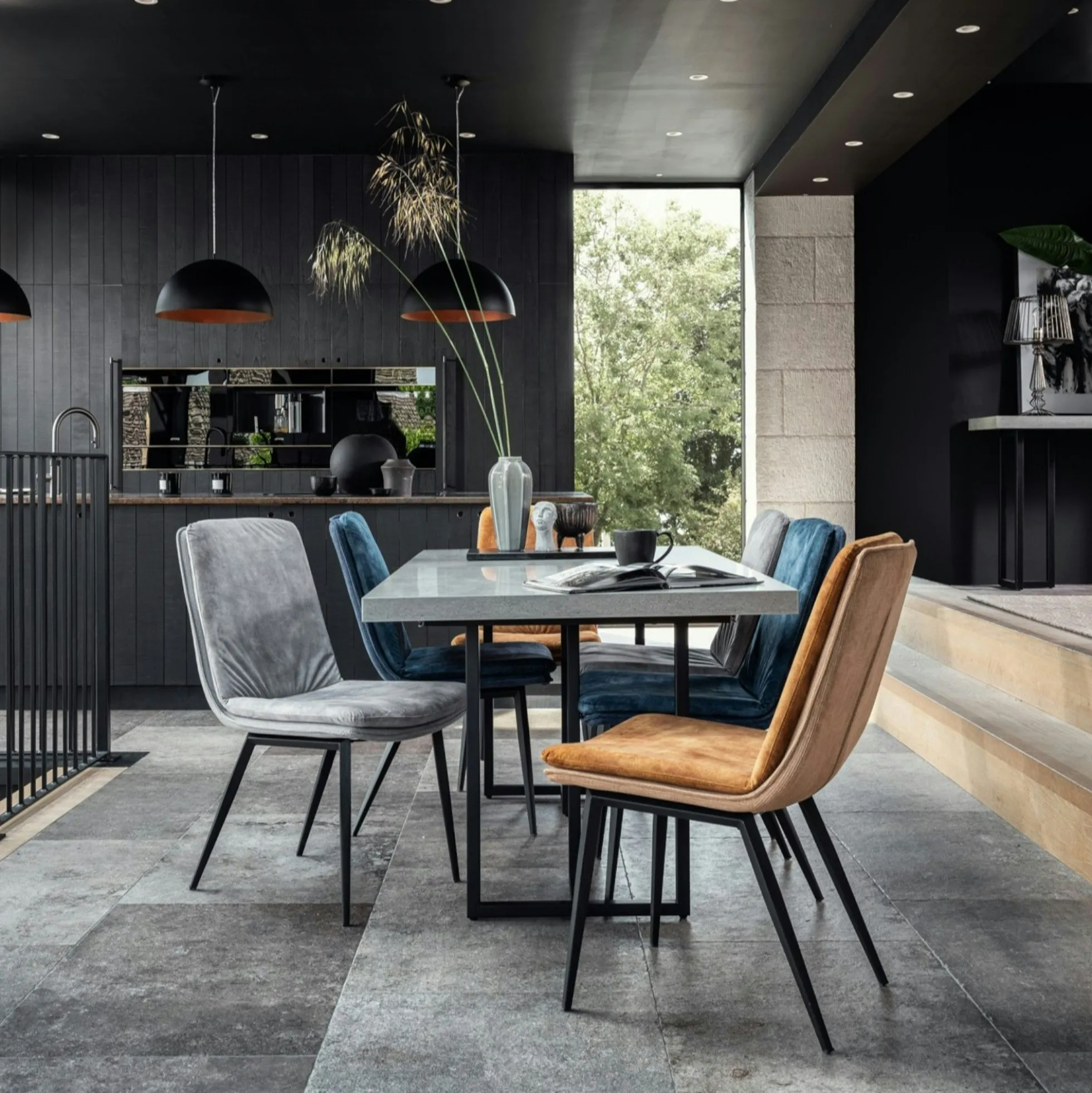 Table à manger design 200 cm KINGSTON