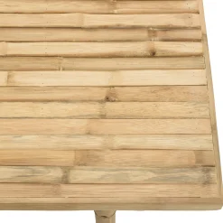 Table à manger en bambou 180x80cm CALVIA