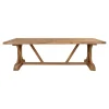 Table à manger en teck esprit campagne 240 cm BERRY