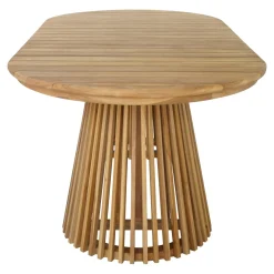 Table à manger en teck naturel 200x100 KUTA