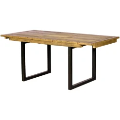 Table à manger extensible bois recyclé 140-180 BRISBANE
