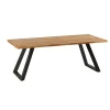 Table à manger extensible bois miel 200 cm COSTENTA