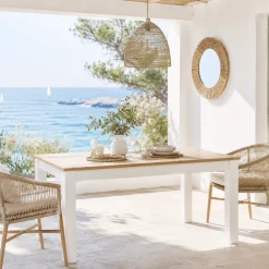 Table à manger extensible bord de mer 160-215 cm VENZA