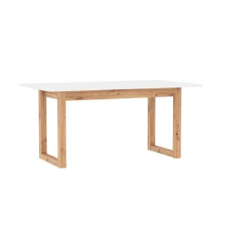 Table à manger extensible campagne chic 160-200 cm ALVA