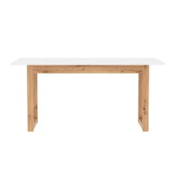 Table à manger extensible campagne chic 160-200 cm ALVA