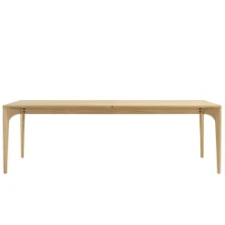 Table à manger extensible 240/292 cm chêne clair PANAMA