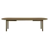 Table à manger extensible 200/250/300 cm placage chêne fumé KALKIE