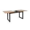 Table à manger extensible effet chêne 200-240 cm ALVA