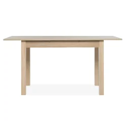 Table à manger extensible effet bois 120-160 cm ALVA