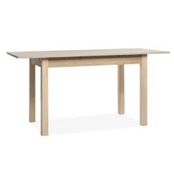 Table à manger extensible effet bois 140-180 cm ALVA