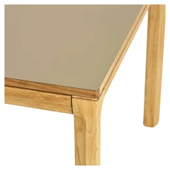Table à manger extensible en chêne et stratifié 220/270/320 cm KALKIE