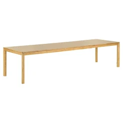 Table à manger extensible en chêne et stratifié 220/270/320 cm KALKIE