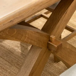 Table à manger extensible en chêne 150-200 cm VALMONT