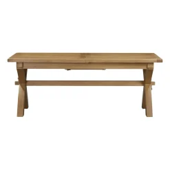 Table à manger extensible en chêne 150-200 cm VALMONT