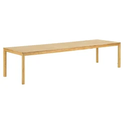 Table à manger extensible en chêne naturel 220/270/320 cm KALKIE