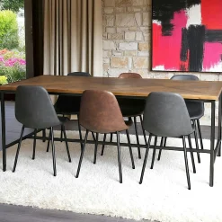 Table à manger marqueterie 200 cm VARSOVIE