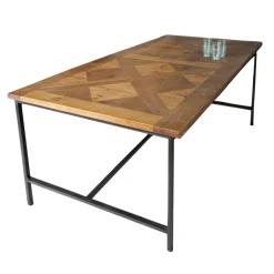 Table à manger marqueterie 200 cm VARSOVIE