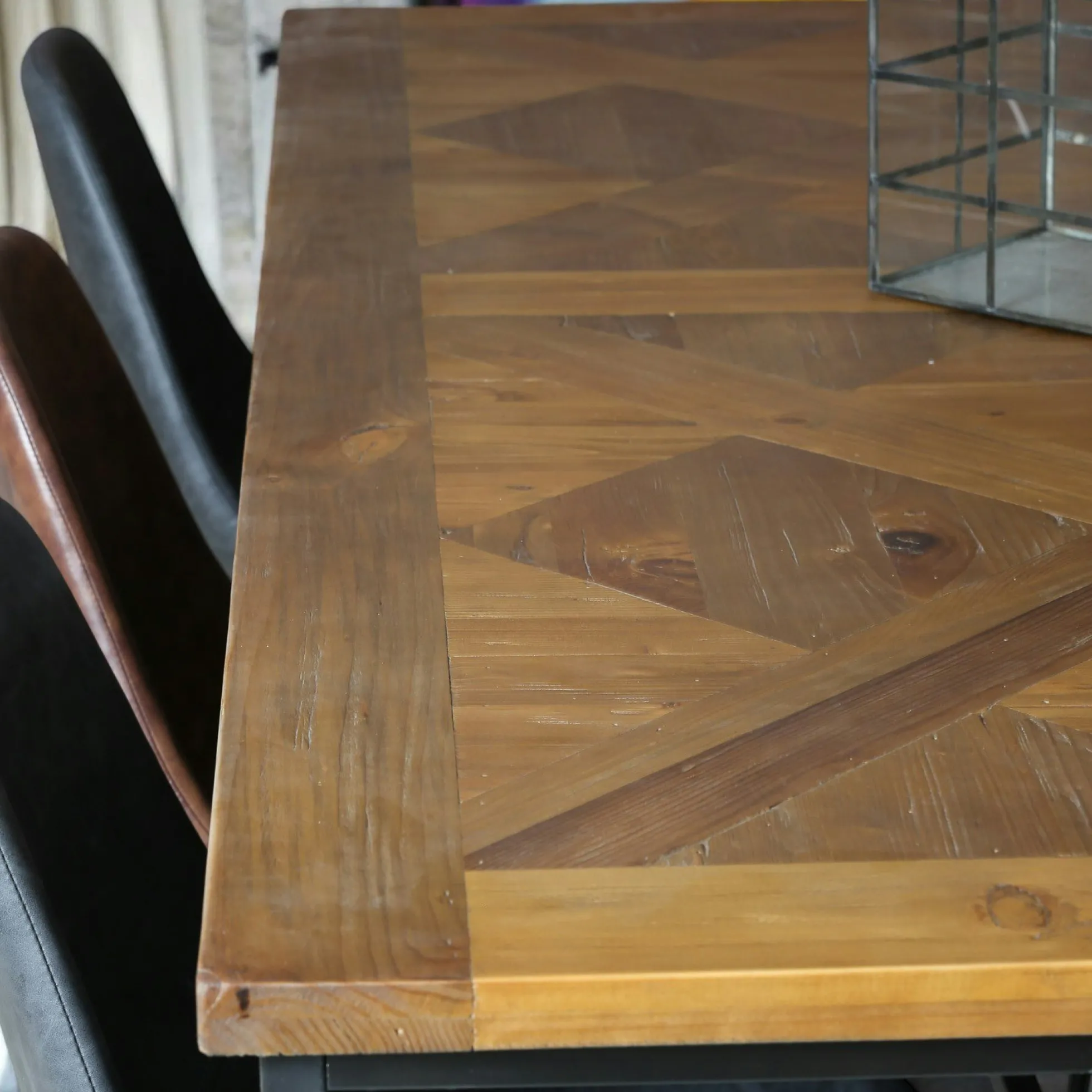 Table à manger marqueterie 200 cm VARSOVIE