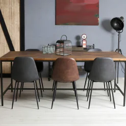 Table à manger marqueterie 200 cm VARSOVIE