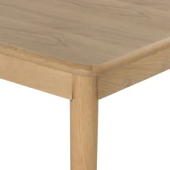Table à manger moderne en chêne clair 220 cm LOREN